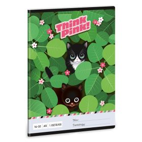   Füzet vonalas ARS UNA A/5 32 lapos 14-32 1.osztályos Think Pink