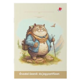 Üzenő- és jegyzetfüzet ICO Student A/5 32 lapos óvodai