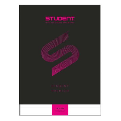 Füzet vonalas ICO Student Black Prémium A/4 32 lapos