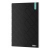 Spirálfüzet kockás ICO Student Black Prémium A/4 100 lapos