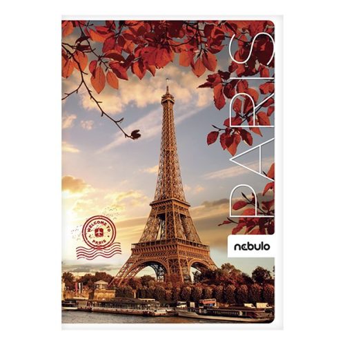 Spirálfüzet kockás NEBULO L-Design A/4 70 lapos