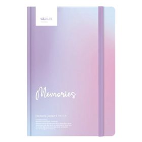   Notesz vonalas STREET Dictionary Memories A/5 96 lapos gumis keményfedelű