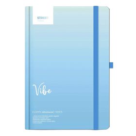   Notesz vonalas STREET Dictionary Vibe A/5 96 lapos gumis keményfedelű