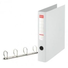   Gyűrűskönyv ESSELTE Jumbo Vivida A/4 58 mm 4 gyűrű PP fehér