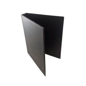 Gyűrűskönyv A/5 pvc 35 mm 2 gyűrű fekete