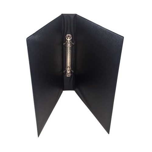 Gyűrűskönyv A/5 pvc 35 mm 2 gyűrű fekete