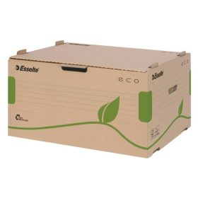   Archiváló konténer dobozoknak ESSELTE Eco 439x259x340 mm előre nyíló tetővel barna