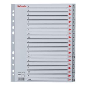 Regiszter ESSELTE A/4 műanyag maxi A-Z