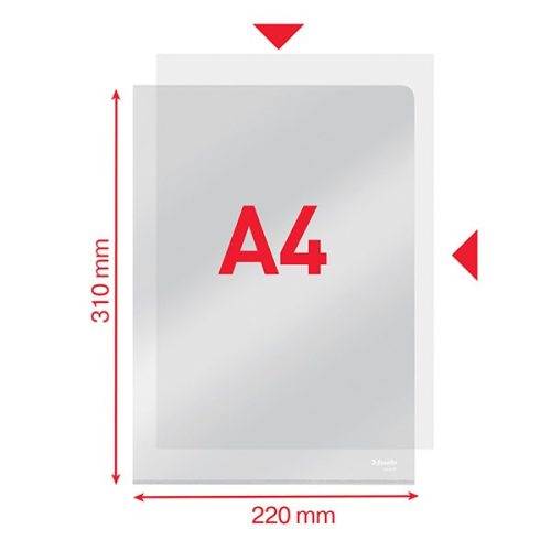 Genotherm "L" ESSELTE A/4 150 mikron luxus víztiszta 25 darabos