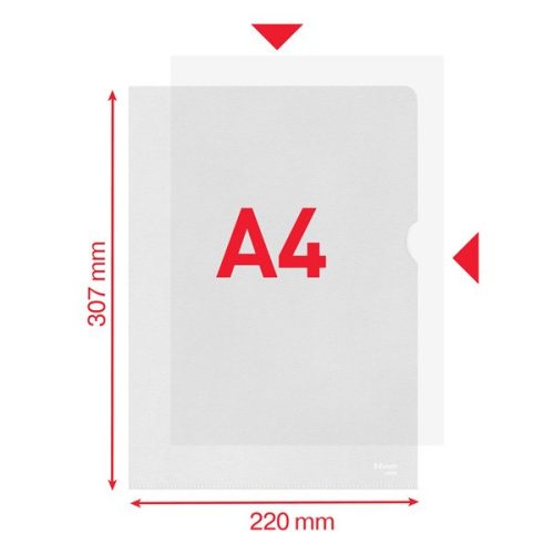 Genotherm "L" ESSELTE Standard  A/4 115 mikron narancsos 10 darabos