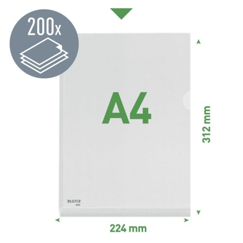 Genotherm "L" LEITZ Jumbo A/4 maxi 170 mikron 5 darabos