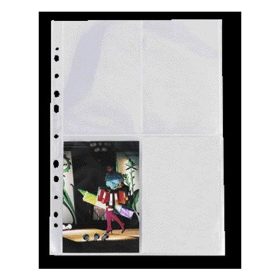   Lefűzhető fényképtartó tasak ESSELTE A/4 80 mikron víztiszta 40 darabos