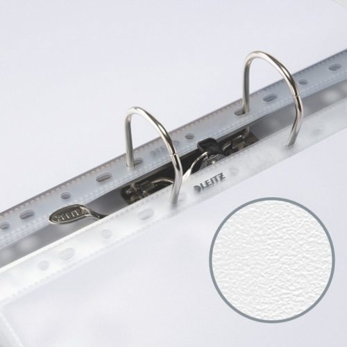 Lefűzhető genotherm LEITZ Jumbo A/4 170 mikron füles narancsos 5 darabos