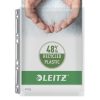 Lefűzhető genotherm LEITZ Jumbo A/4 170 mikron fémsínnel narancsos 3 darabos