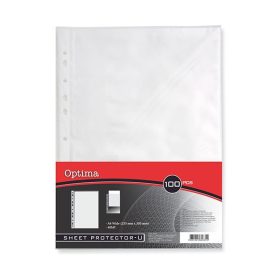   Lefűzhető genotherm OPTIMA A/4 40 mikron narancsos 100 darabos