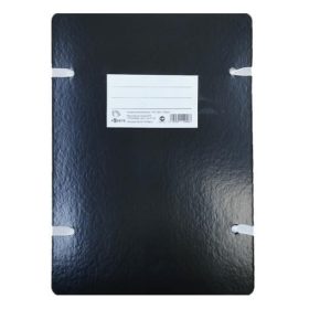 Irományfedél szalagos CLARISSA 1050 g fekete