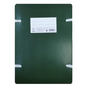 Irományfedél szalagos CLARISSA 1050 g zöld