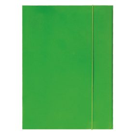 Gumis mappa OPTIMA A/4 fluo zöld 600 g