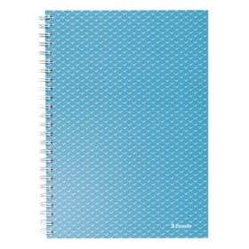   Spirálfüzet vonalas ESSELTE A/5 80 lapos Colour Breeze kék