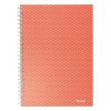 Spirálfüzet vonalas ESSELTE A/5 80 lapos Colour Breeze korall