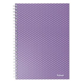   Spirálfüzet vonalas ESSELTE A/5 80 lapos Colour Breeze levendula