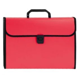 Irattartó táska EAGLE 12 rekeszes harmónikás A/4 piros