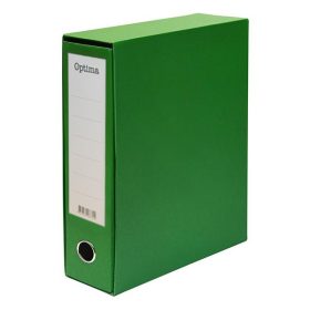 Iratrendező tokos OPTIMA A/4 75 mm zöld