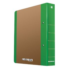   Gyűrűskönyv DONAU Life A/4 50 mm 2 gyűrű karton neon zöld-barna