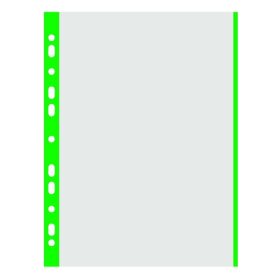   Lefűzhető genotherm DONAU A/4 40 mikron víztiszta zöld szélű 100 darabos