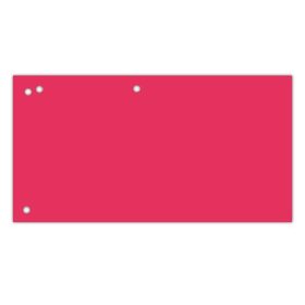 Elválasztócsík DONAU 105x235 mm karton piros 100 darabos