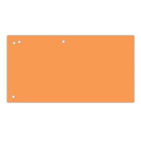   Elválasztócsík DONAU 105x235 mm karton narancssárga 100 darabos