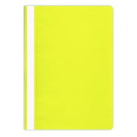 Gyorsfűző DONAU A/4 műanyag sárga 10 darabos