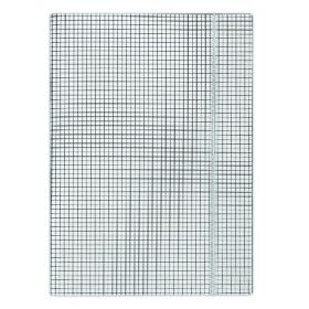 Gumis mappa DONAU A/4 karton kockás fehér