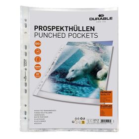   Lefűzhető genotherm DURABLE PP A/4 víztiszta 80 mikron 100 darabos