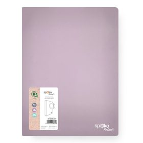   Gyűrűskönyv SPOKO ReLeaf PP A/4 35 mm 4 gyűrű SoftTouch lila