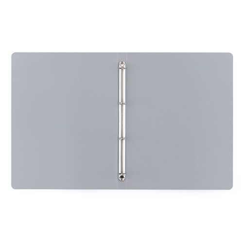 Gyűrűskönyv PASTELINI A/4 4 gyűrű PP 20 mm szürke