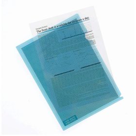   Genotherm "L" PLUS A/4 adatvédelmi szöveget titkosító kék 5 darabos