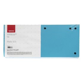 Elválasztócsík OPTIMA 105x240mm kék 100 darabos