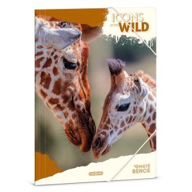 Gumis mappa ARS UNA A/4 Icons of the Wild-Giraffes