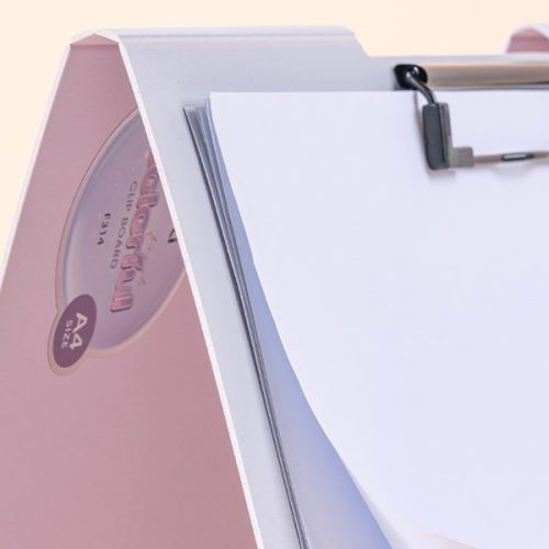 Felírótábla DELI Colorful A/4 PP fedeles fekvő vegyes pasztellszín