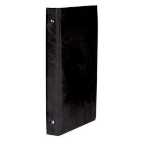   Névjegytartó ELEGANT pvc borítású karton 80 darabos fekete