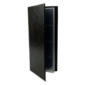 Névjegytartó Maxi pvc borítású karton 80 darabos fekete