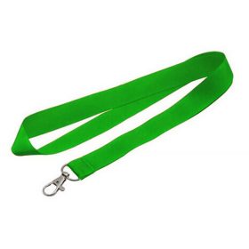 Nyakpánt színes 15 mm zöld