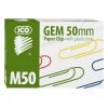 Gemkapocs ICO 50mm színes 100 darabos