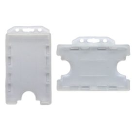   Azonosítókártya tartó Proximity fekvő 85x54mm opál 2 kártyás