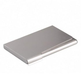 Névjegytartó tárca DURABLE fém 20 darabos ezüst