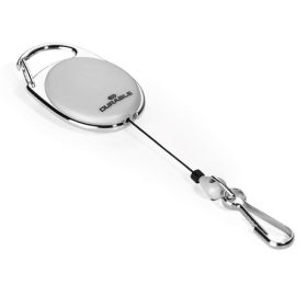   Azonosítókártya tartó DURABLE Style karabineres kihúzható szürke