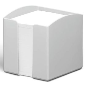   Kockatömbtartó DURABLE Eco műanyag 10x10 cm töltött szürke