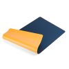 Könyökalátét SAX 45x90 cm műbőr kétoldalas kék-sárga