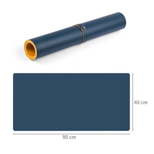 Könyökalátét SAX 45x90 cm műbőr kétoldalas kék-sárga